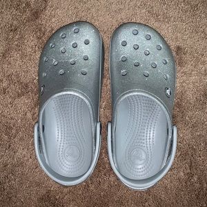 glitter crocs!!